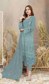 STAR GEORGETTE WITH EMBROIDERY WORK SUIT
